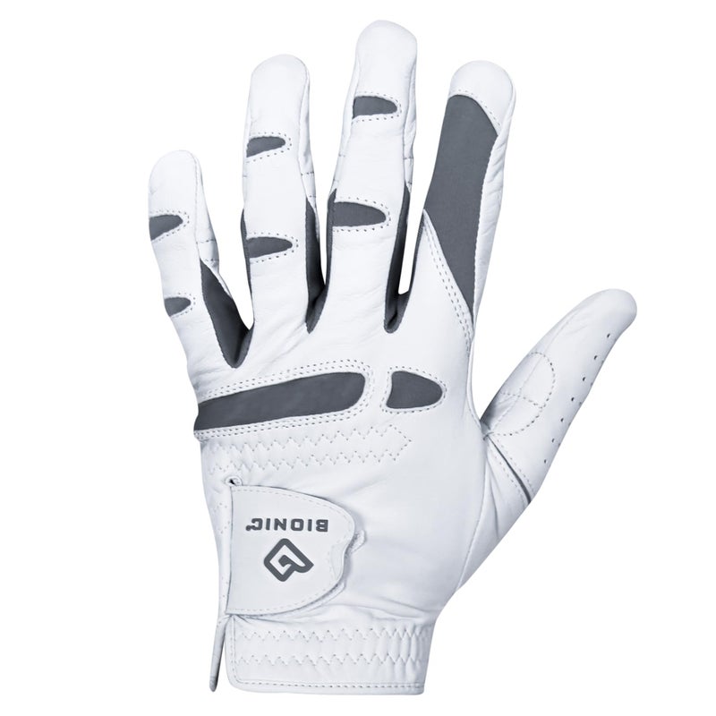 بيونيك قفاز جولف Bionic للرجال من الجلد الفاخر Performance Grip Pro (كبير على اليمين) - Image 1